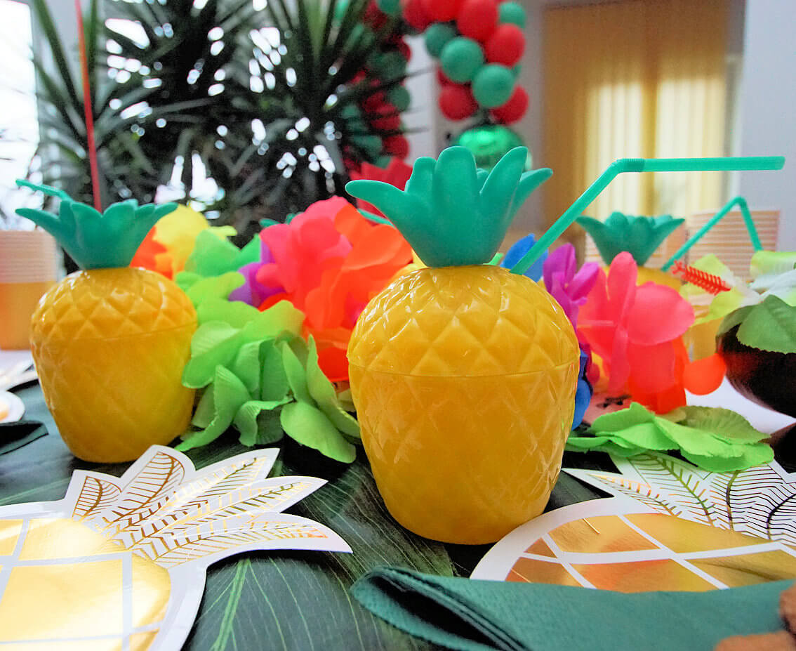 Decorative mug "Pineapple", plastic, 1 item