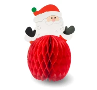 Santa honeycomb, size 25x17 cm, 1 pc
