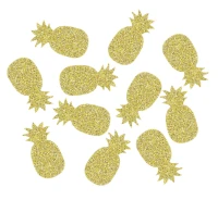 Confetti "Glitter Pineapple", 1.5x3 cm, 18 g EOL