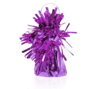Balloon foil weight, purple, 145 g / 1 pc