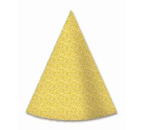 Paper hats, gold, 4 pcs