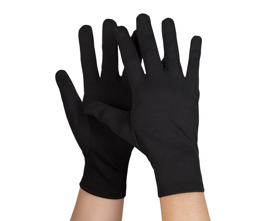 Black gloves