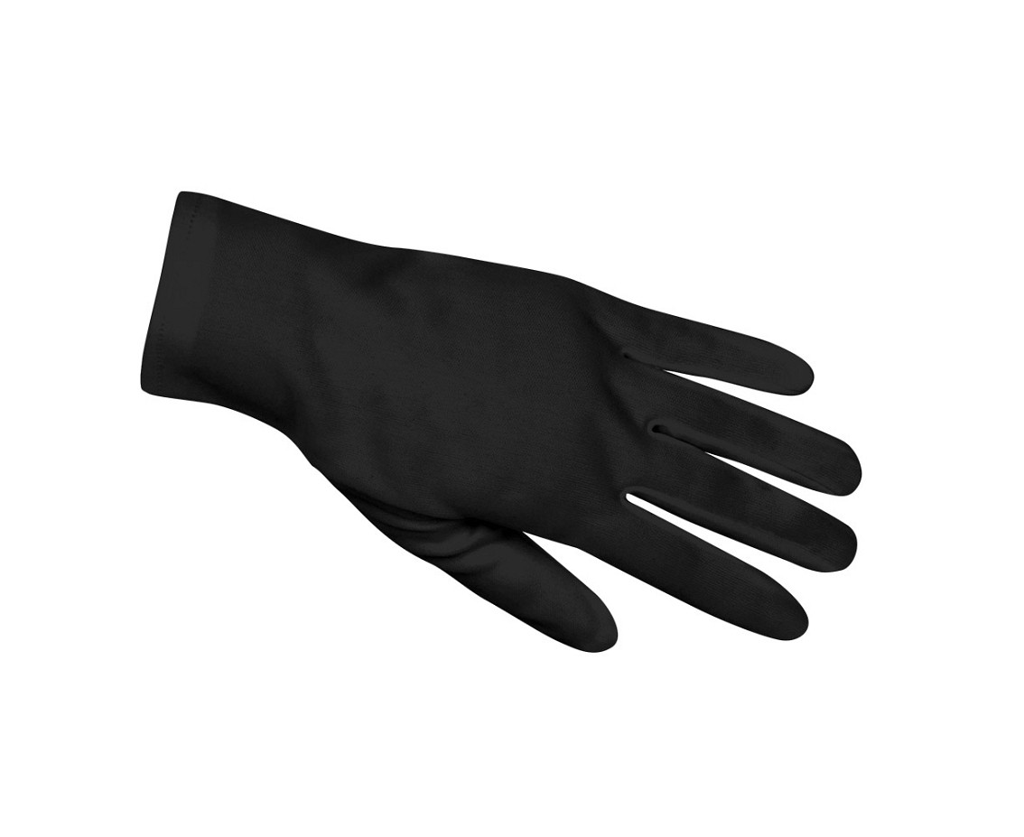 Black gloves