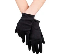 Black gloves