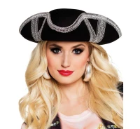 Pirate hat Royal silver