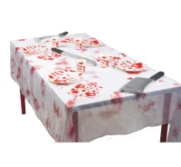 Table cover Halloween, blood