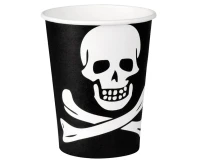 Paper cups Pirate, 250 ml, 6 pcs. EOL