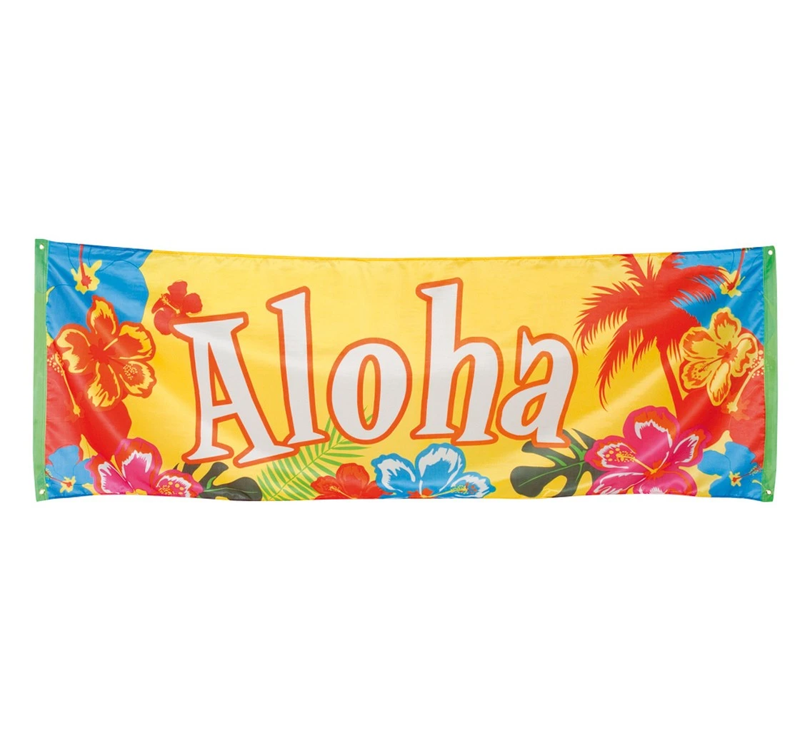 Banner Hawaiian - Aloha