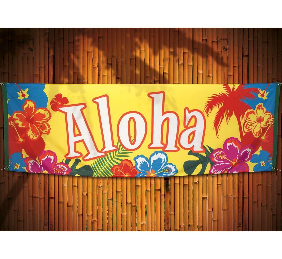 Banner Hawaiian - Aloha