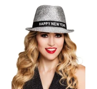 Hat Happy New Year, silver