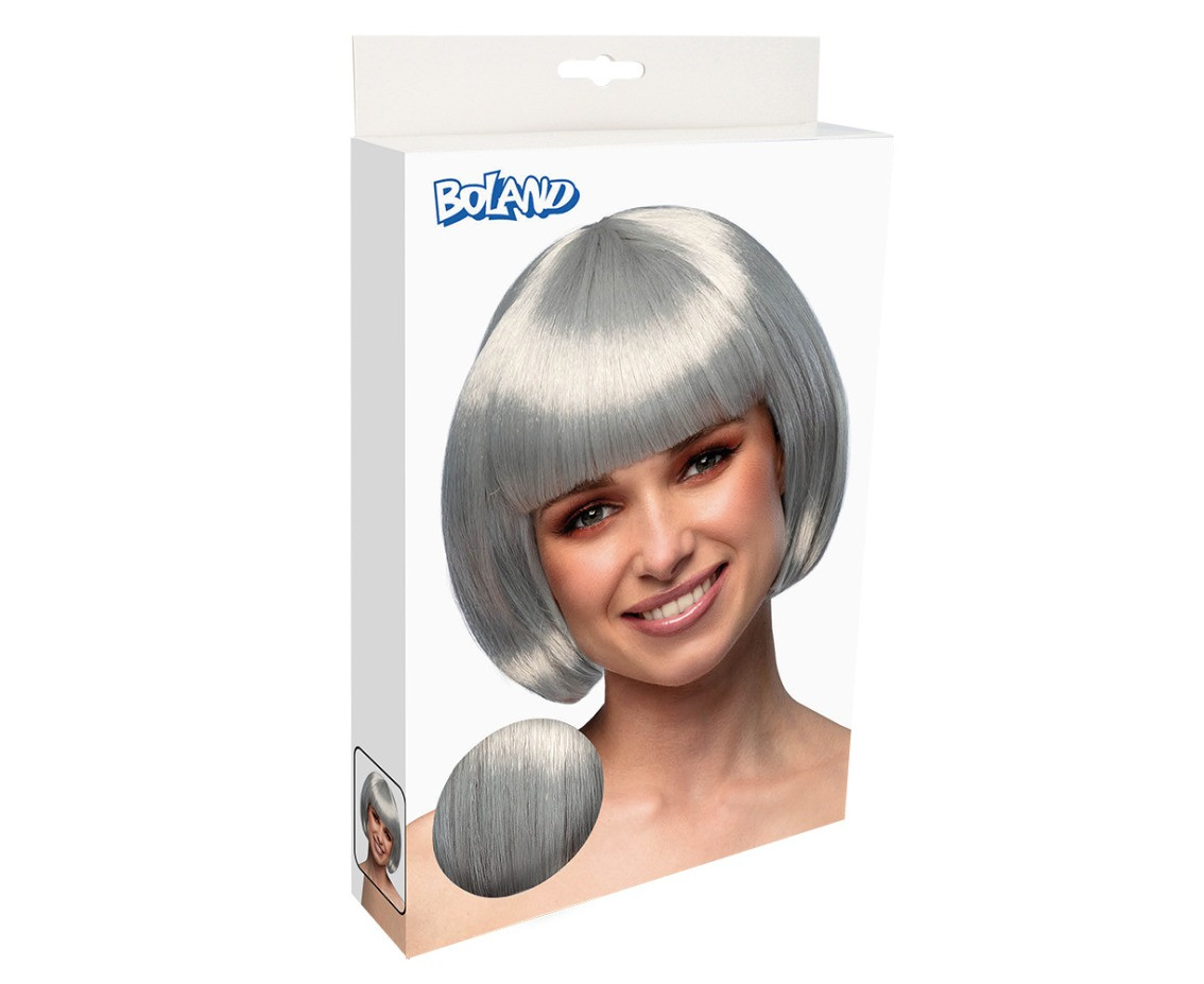 Wig Cabaret, silver - grey