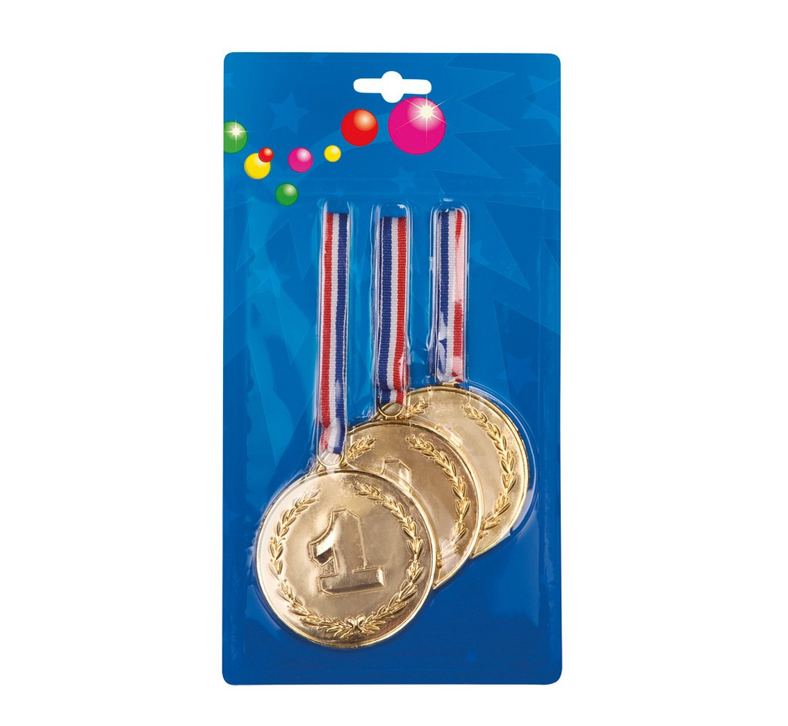 Set of 3 medals "1"