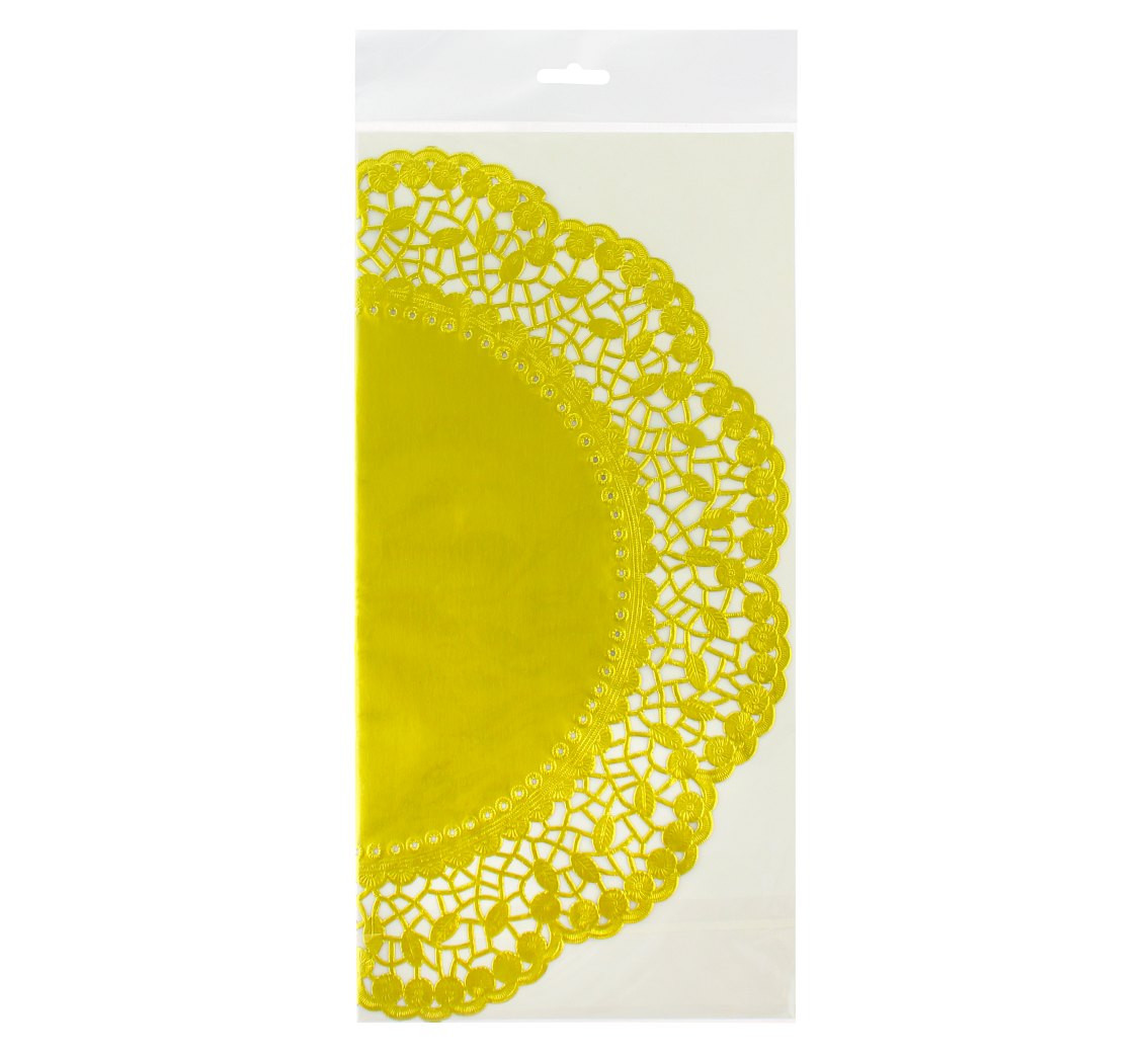 Napkins decorative gold 36 cm / 4 pcs.