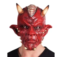 Devil latex mask