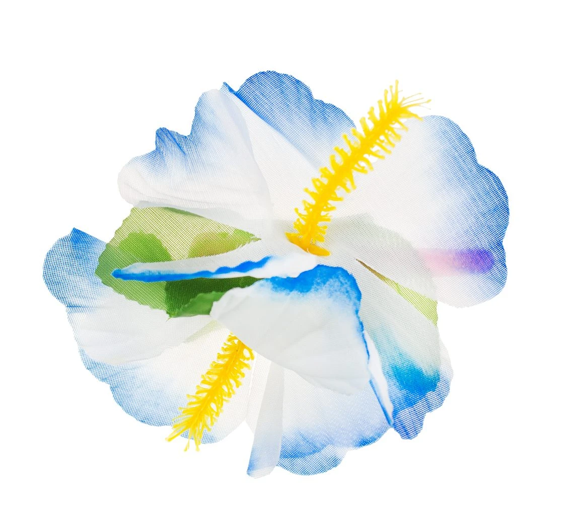 Hawaiian hairpin, big, blue EOL