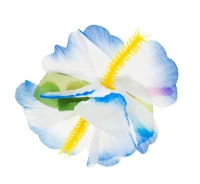 Hawaiian hairpin, big, blue EOL