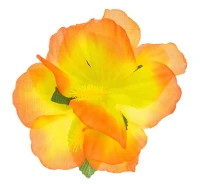 Hawaiian hairpin, big, orange EOL