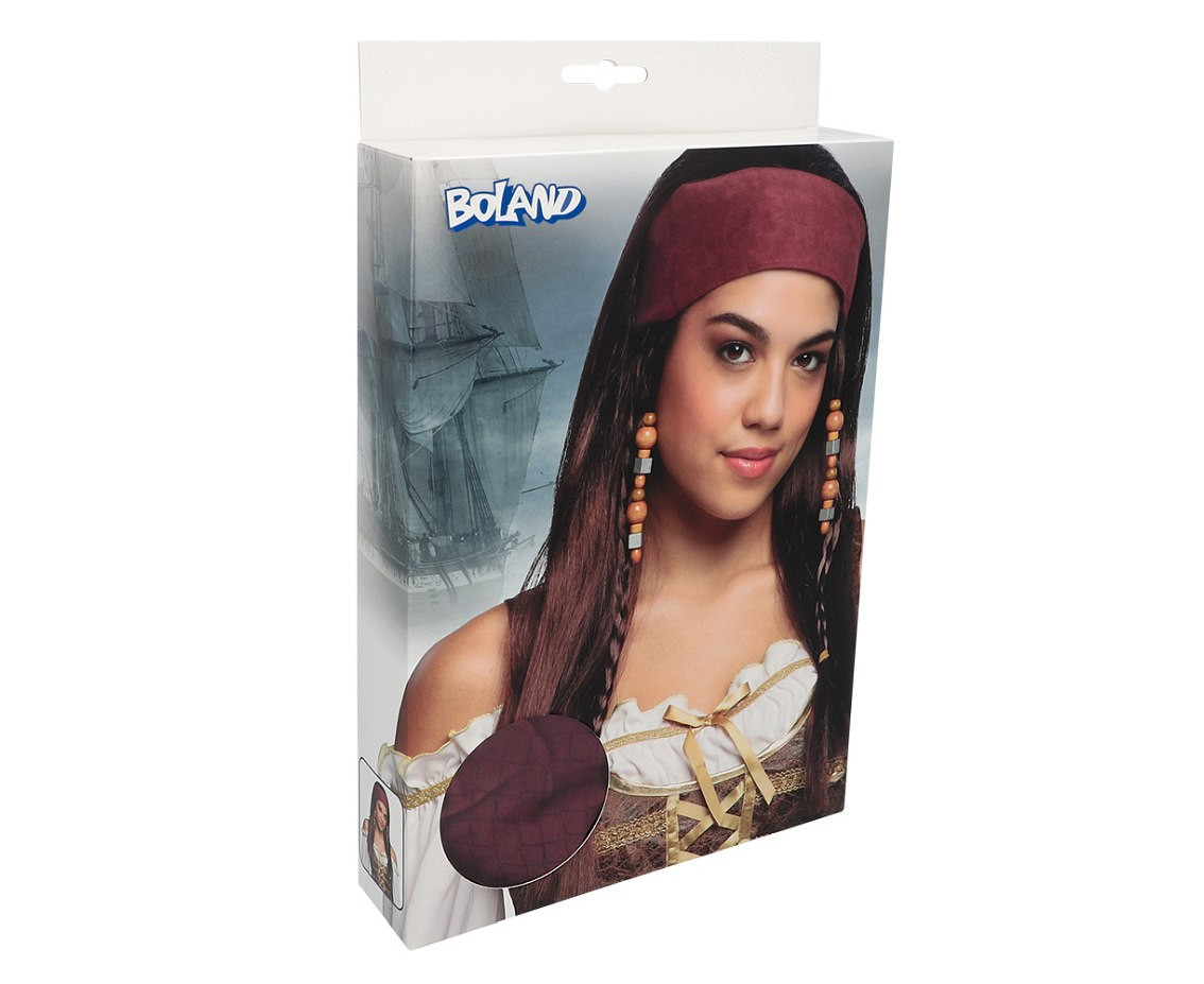 Wig Pirate Trinity, with bandanna