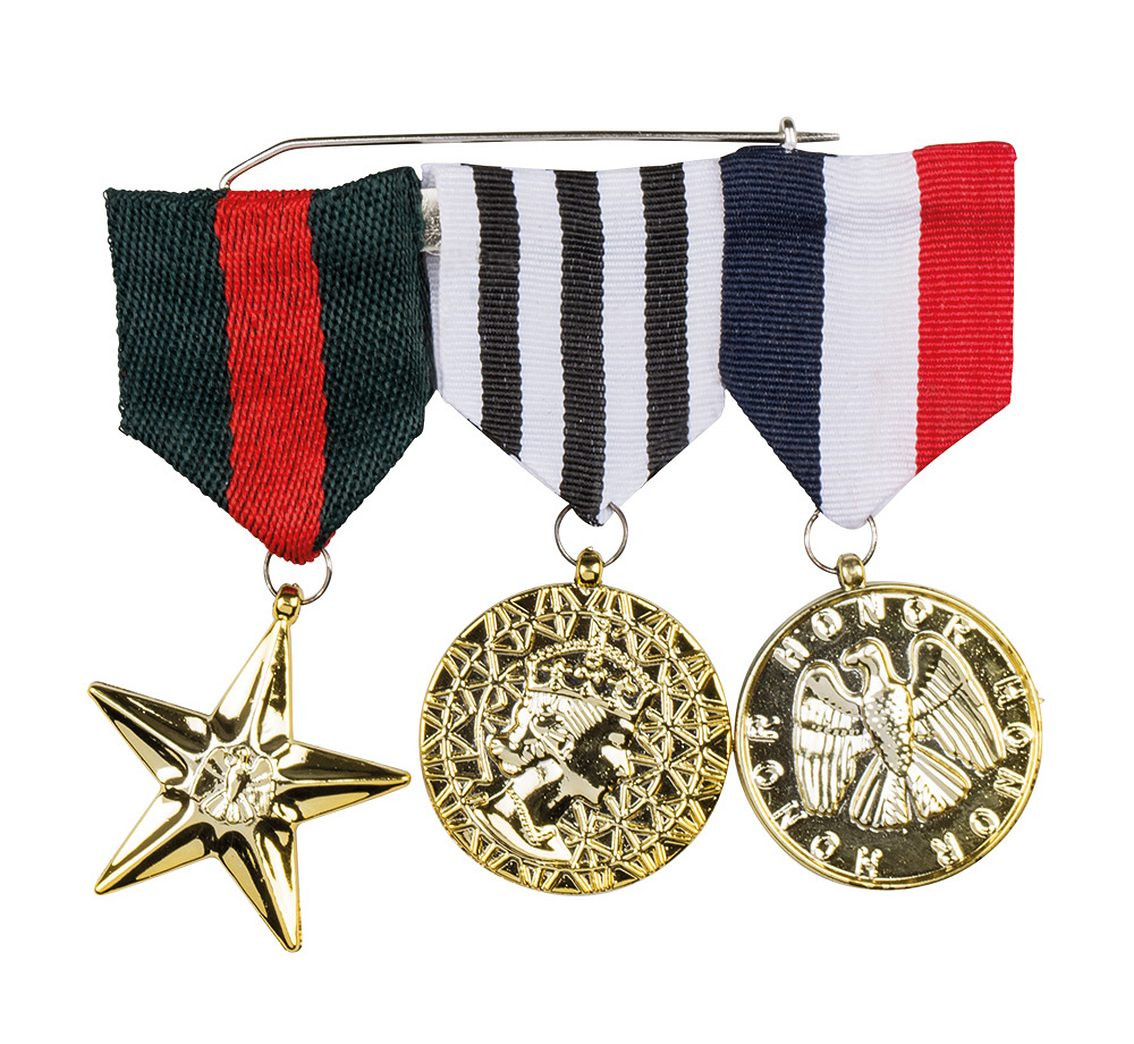 Honorable medals 3 items