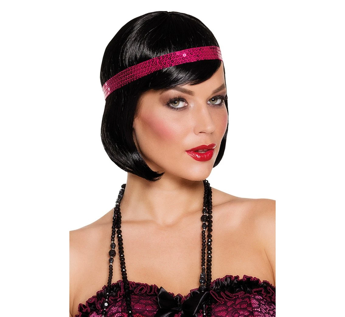 Wig Charleston with headband
