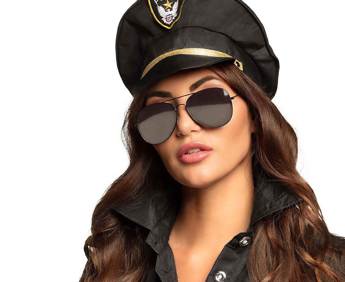 Policeman glasses
