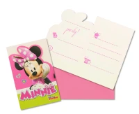 Invitations "Minnie Happy Helpers" , 6 pcs EOL
