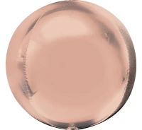 SPH foil balloon, pink-gold ball, size 38 x 40 cm EOL