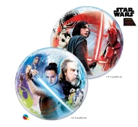 Foil balloon 22" QL Bubble "Star Wars the Last Jedi" EOL