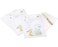 Invitations with envelopes "Guess How much I love You" , 10 pcs EOL