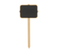 Chalkboard picks with chalk, 4 pcs