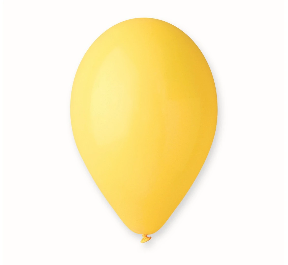 Balloons Gemar 10", pastel yellow, 500pcs