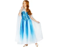 Blue Beauty role-play set (dress, cape), size 130/140