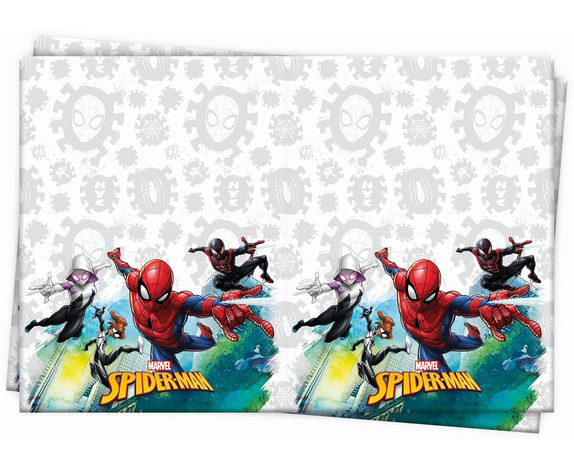 Plastic Table cover Spiderman Team Up - 120 x 180 cm EOL
