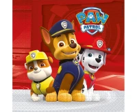 Paper napkins Paw Patrol Ready for Action, 33x33 cm, 20 pcs. EOL