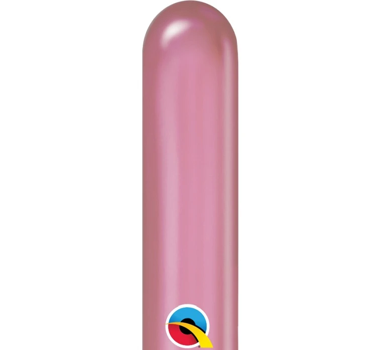 Balloons Anagram, QL modelling latex 260, chrom pink-violet, 100pcs EOL