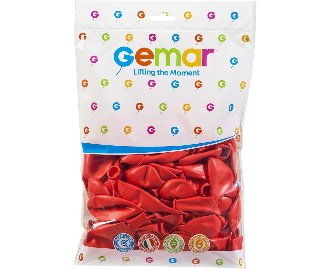 Balloons Gemar 10", pastel coral, 100pcs EOL