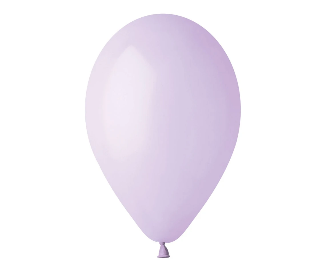 Balloons Gemar 10", pastel lilac macaron, 100pcs