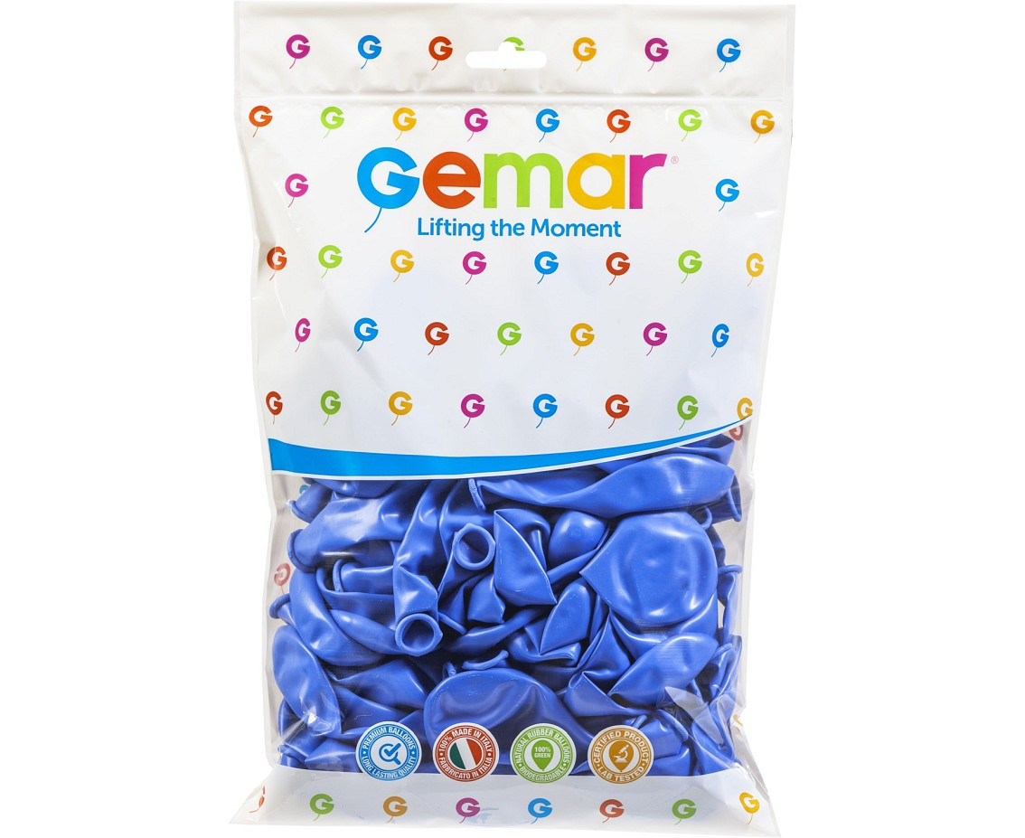 Balloons Gemar 12", pastel periwinkle, 100pcs