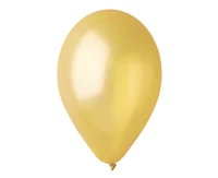 Balloons Gemar 10", metallic gold dorato, 100pcs