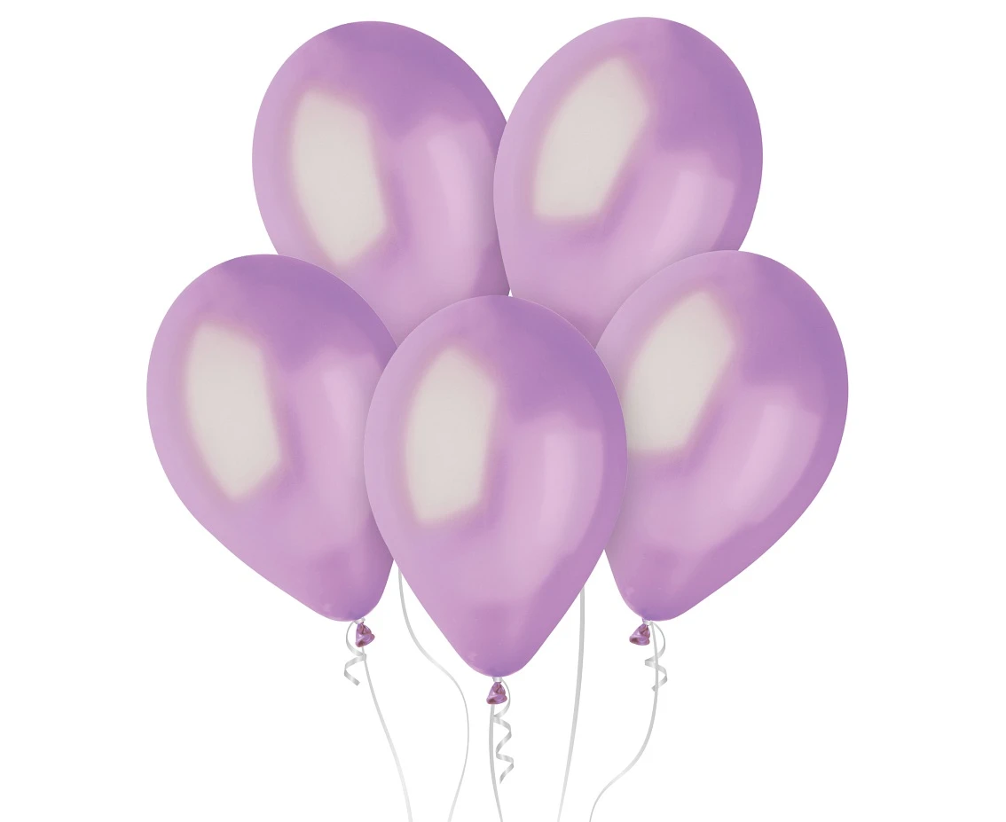 Balloons Gemar 12", metallic lavender, 100pcs EOL