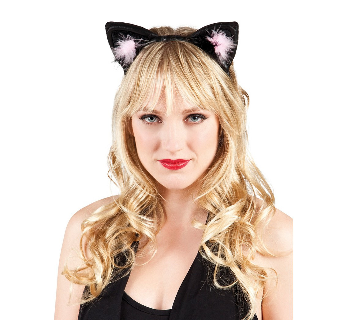 Headband cat, pink
