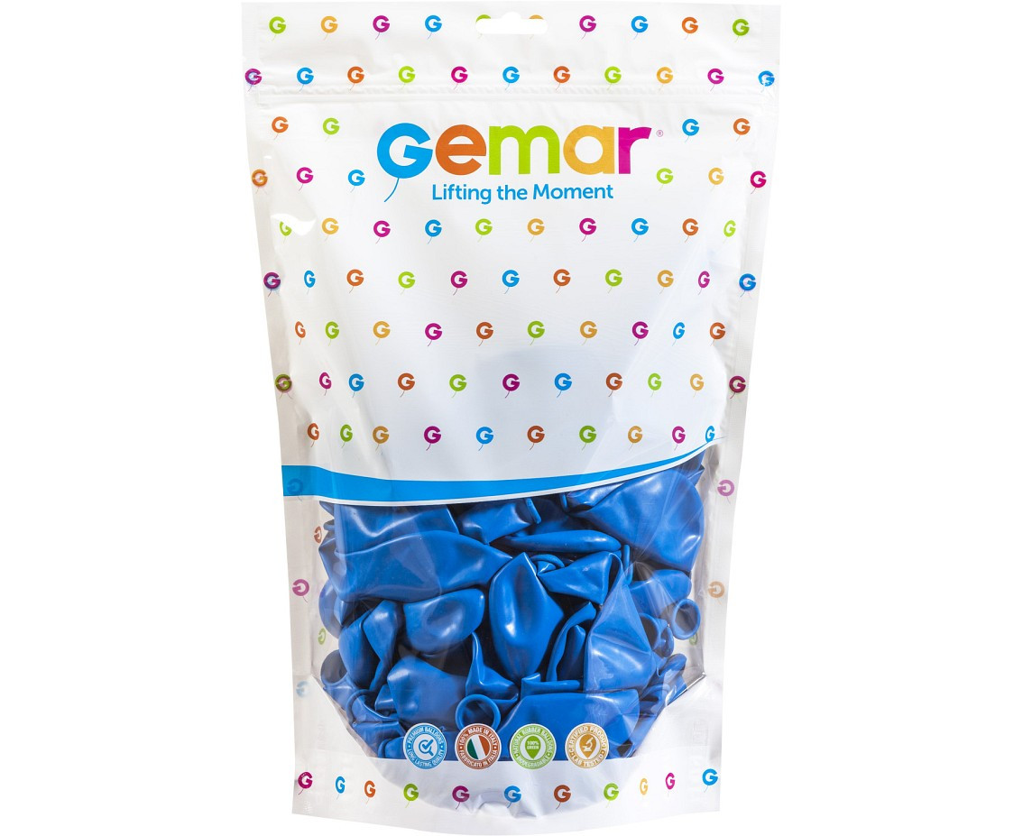 Balloons Gemar 13", pastel blue, 50pcs