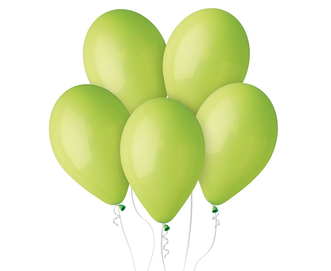 Balloons Gemar 13", pastel pistachio, 50pcs