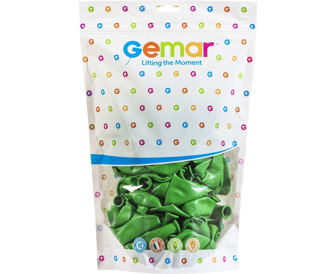Balloons Gemar 13", pastel green, 50pcs