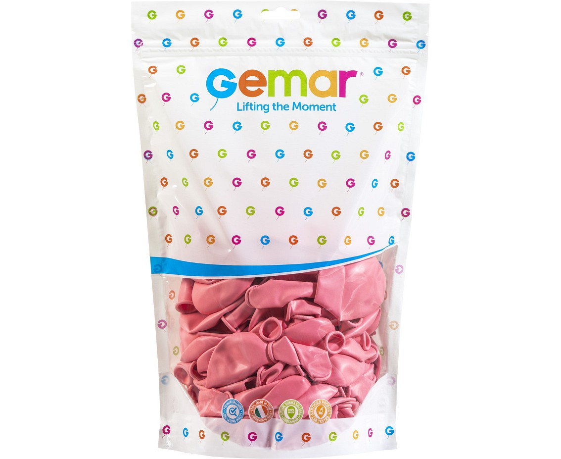 Balloons Gemar 13", pastel premium baby pink macaron, 50pcs