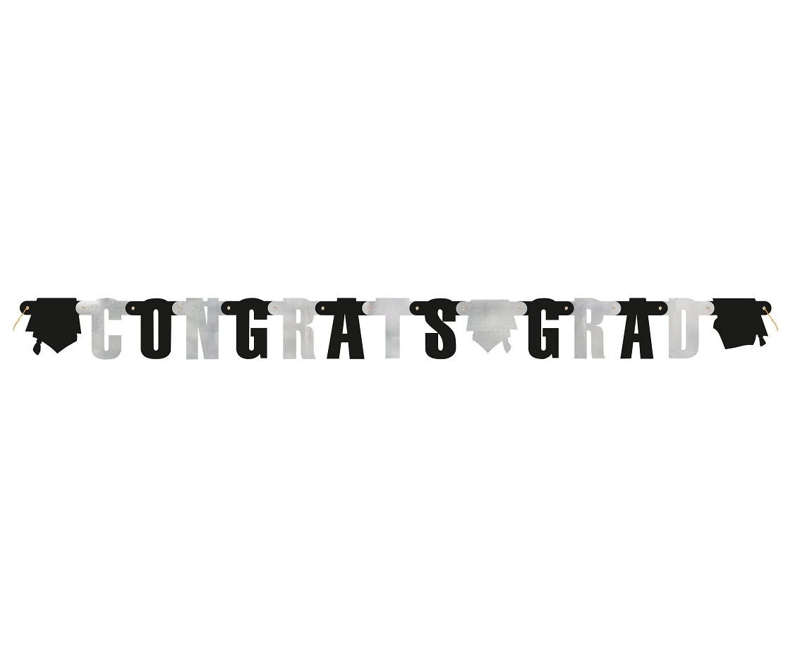 Paper garland Graduation Congrats Grad