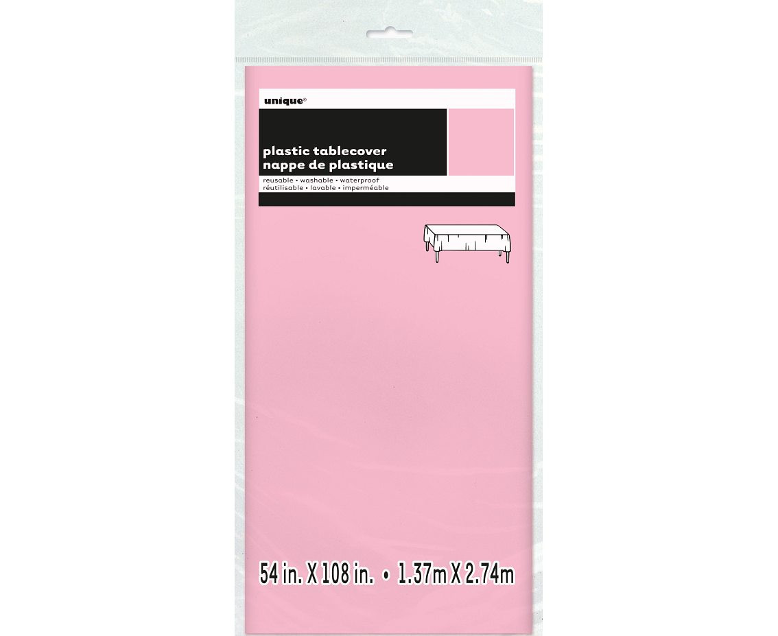 Table Cover Pastel Pink size 2,74x1,37 m