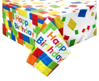 Plastic Tablecover Building Blocks
