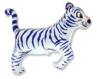Foil balloon 24 inches FX - "Tiger" (white)