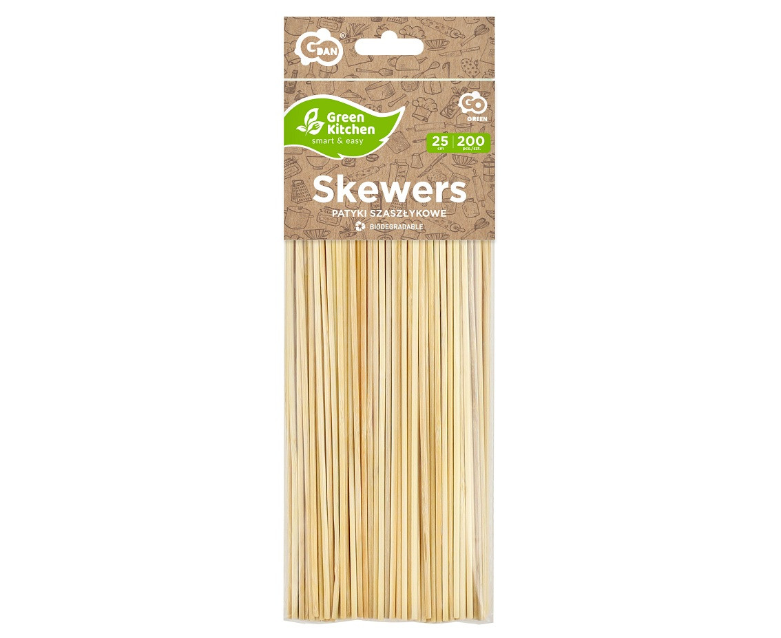 Skewers- 250*2,5 mm / 200 pcs EOL